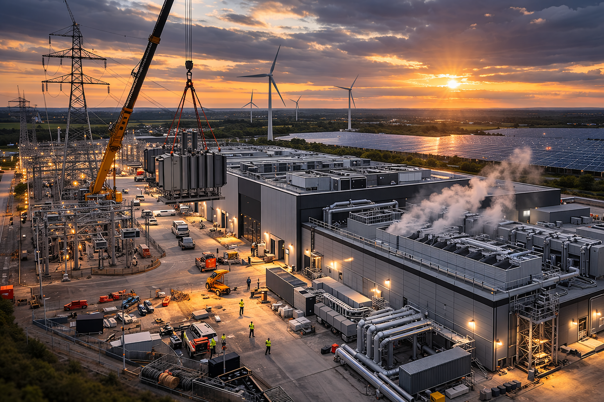 Building the next generation of AI data centres: speed, scale and social licence at 100MW+